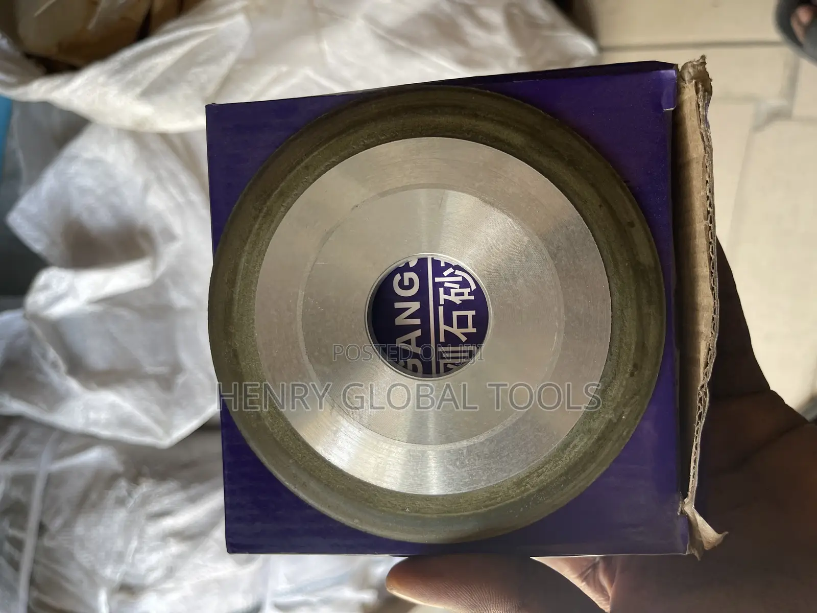 5” 32mm Hole Sharping Stone Original