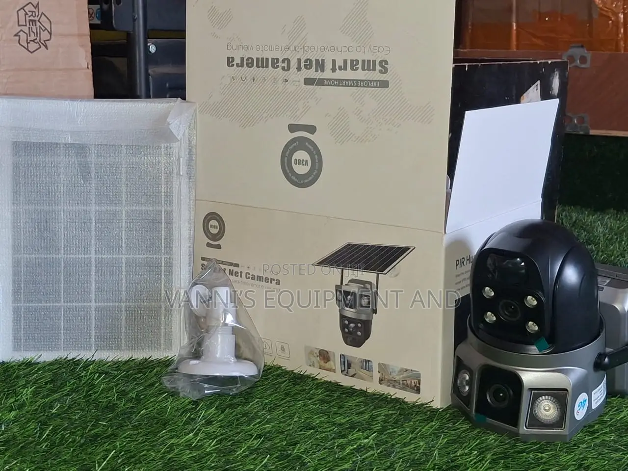 Double Lens CCTV Camera(V380pro)