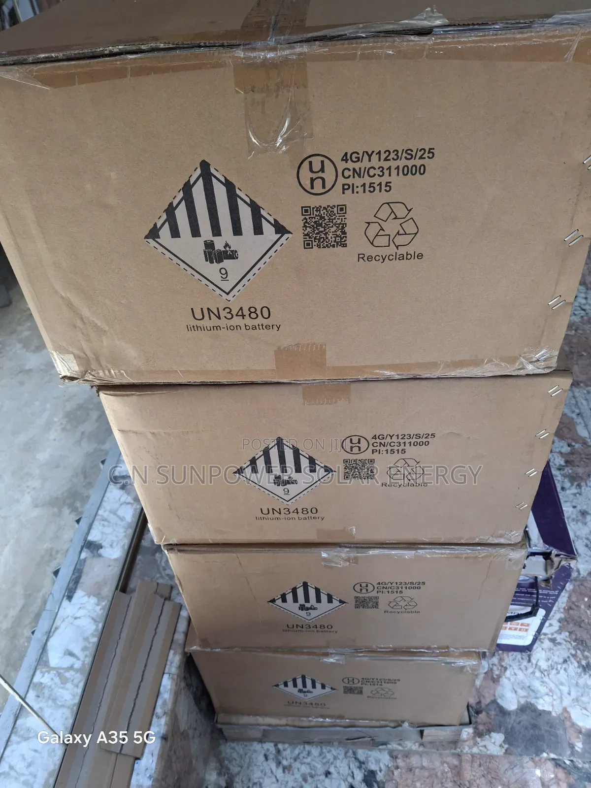 16kwh/48v Deye Lithium-Ion Battery