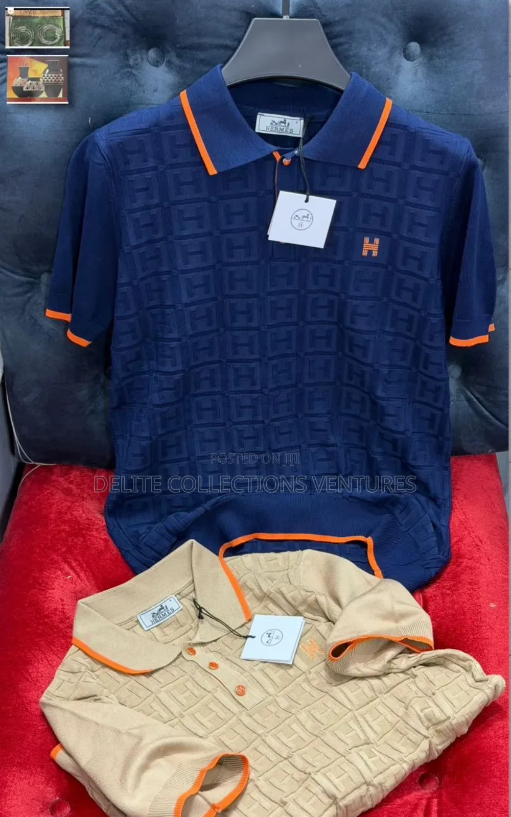 *Original Luxury Hermes Polo Fited Top Available Now