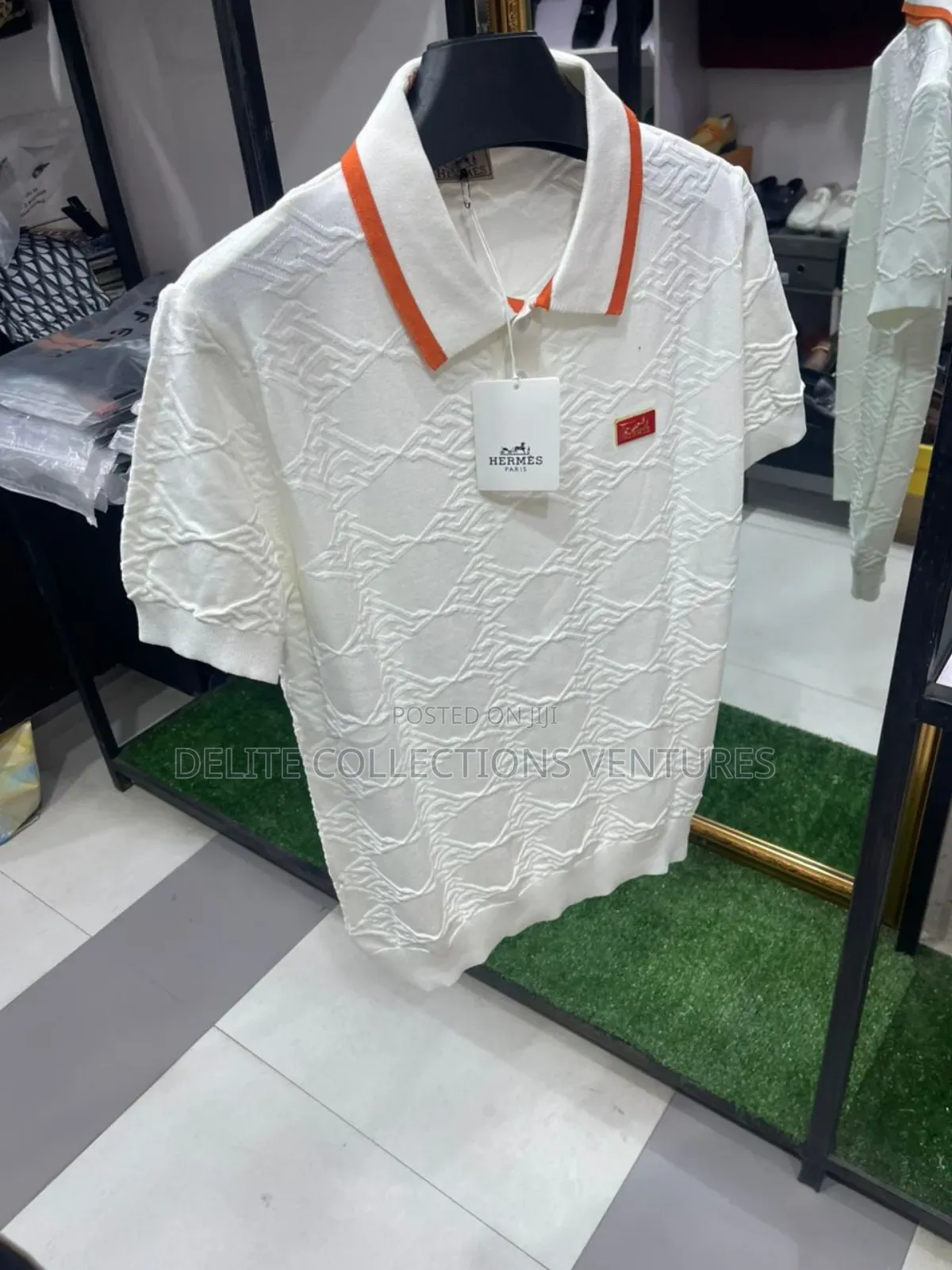 *Original Luxury Hermes Polo Fited Top Available Now