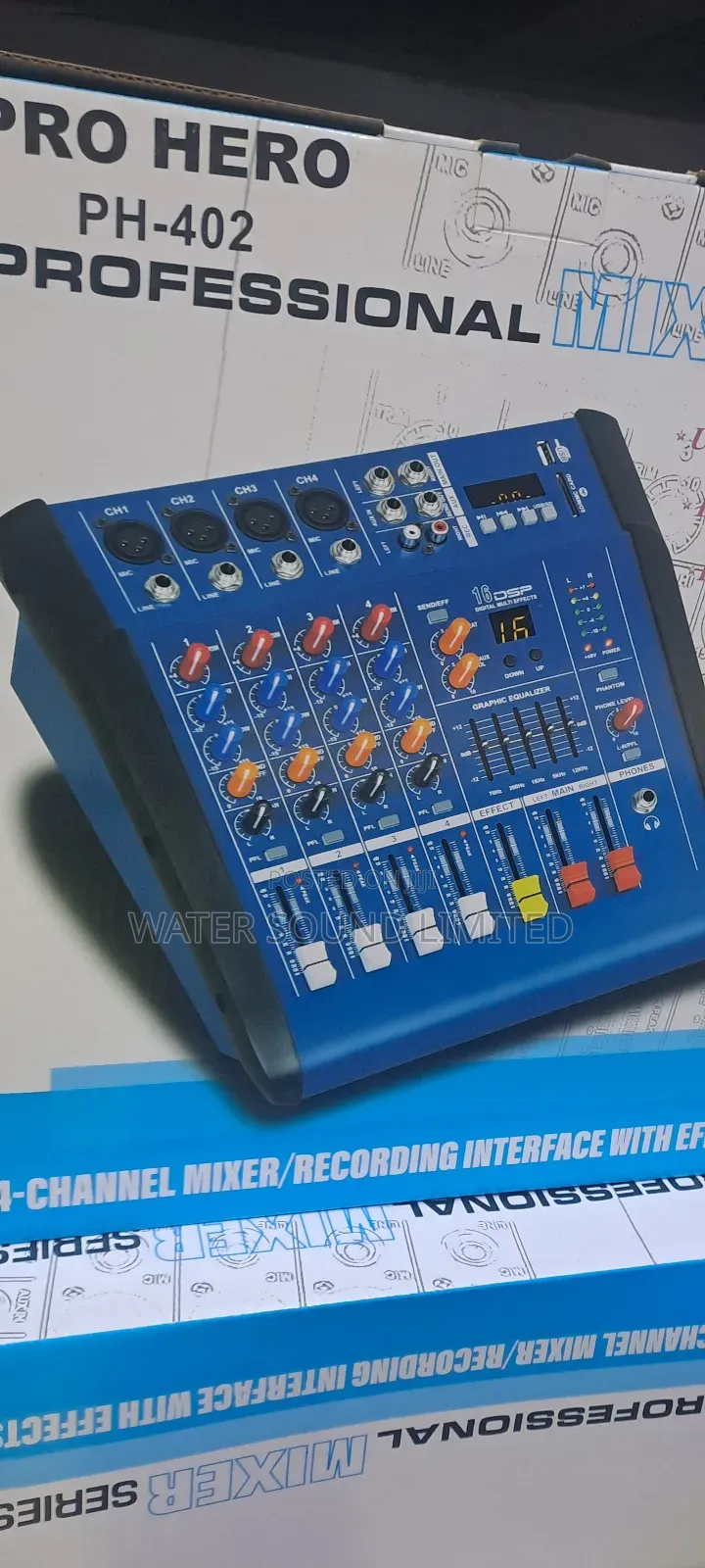 Professional Audio Mixer With Usb Dj Sound Mixing Console Mp3