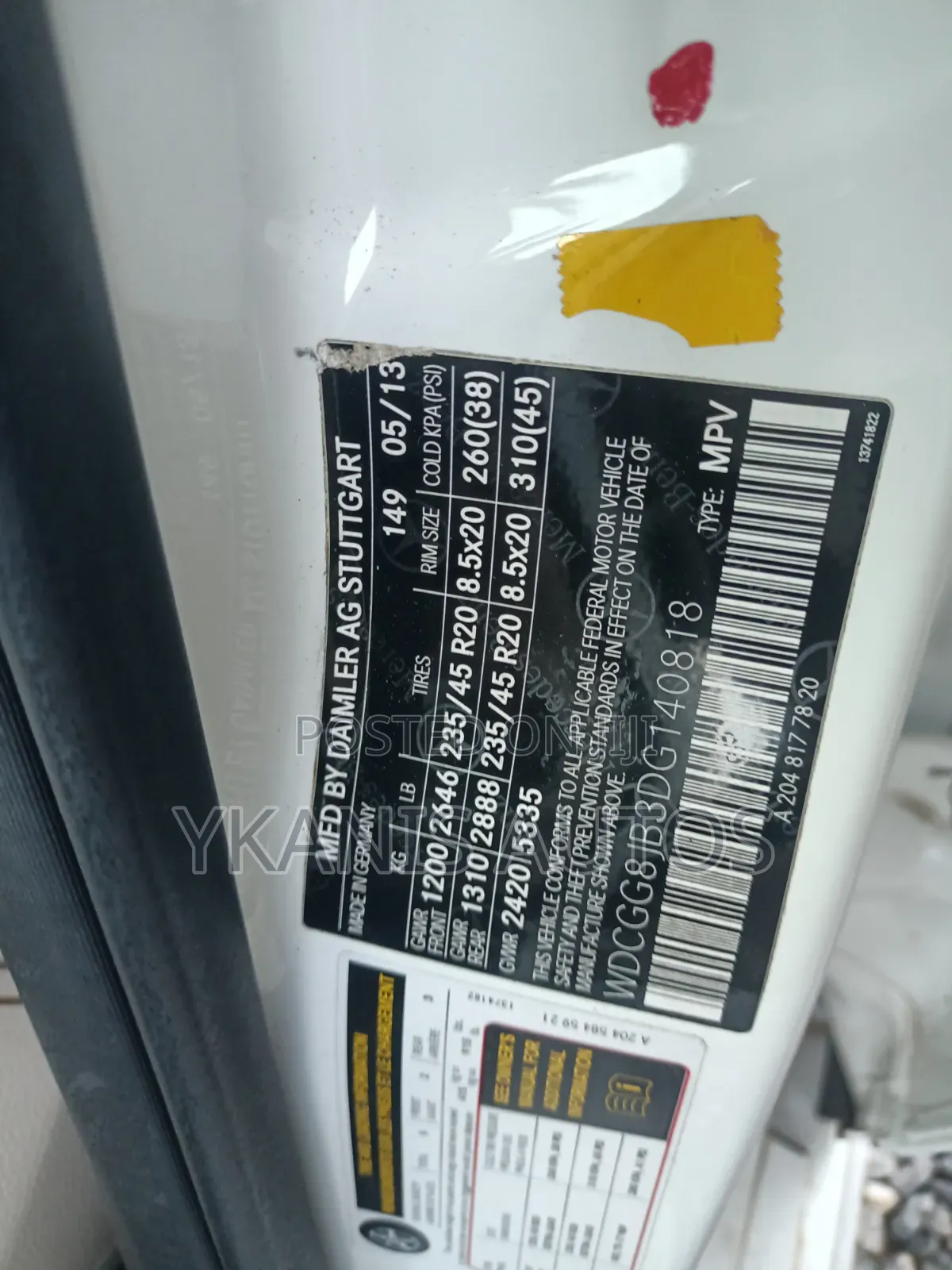 Mercedes-Benz GLK-Class 350 4MATIC 2013 White