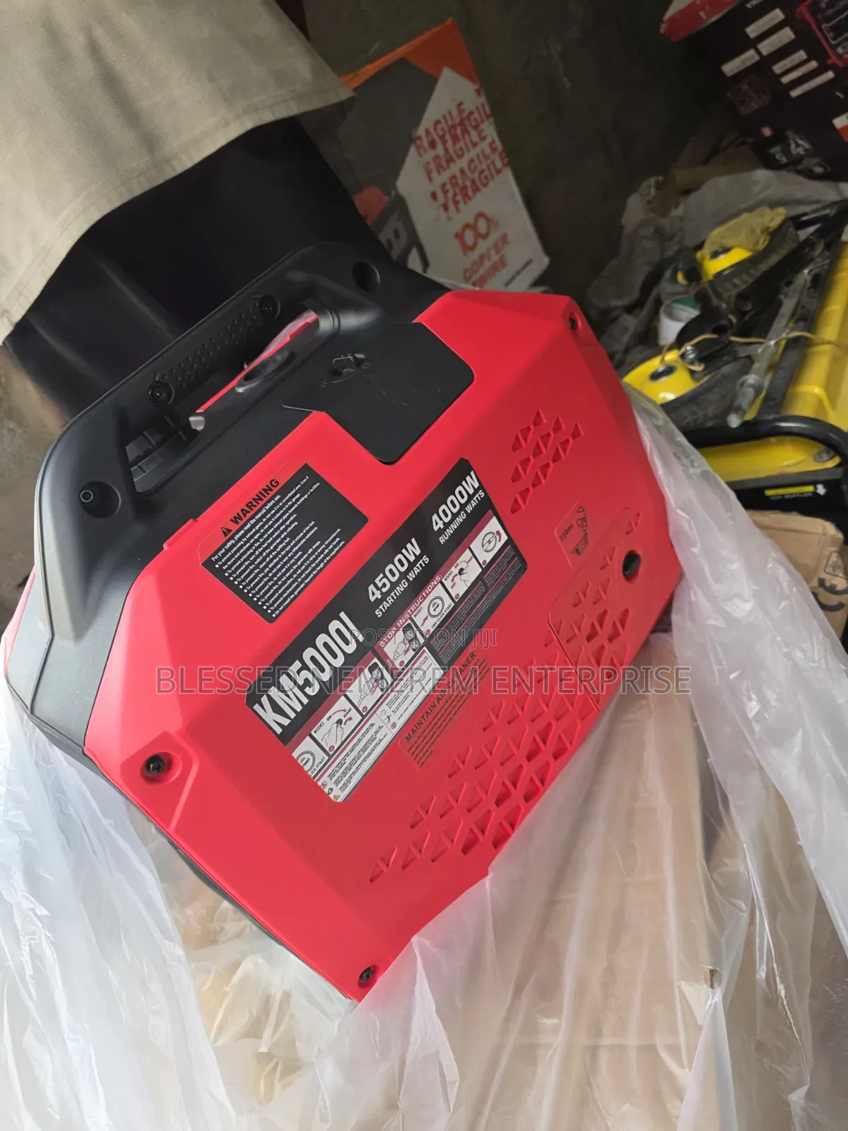 Original Inverter Kemage Petrol Soundproof Gen Low Fuel Consum(4.5kva)