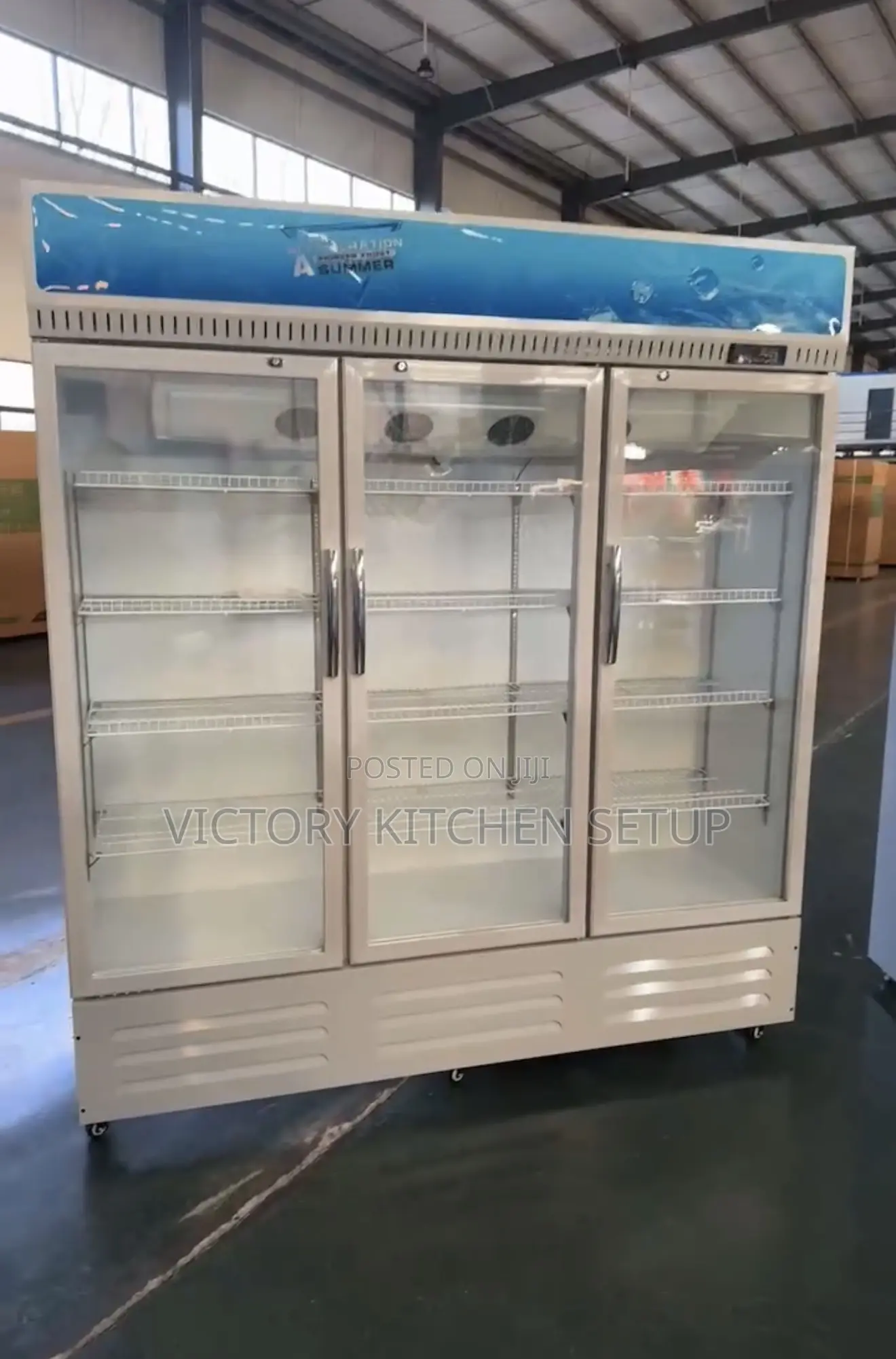 3 Doors Display Chiller