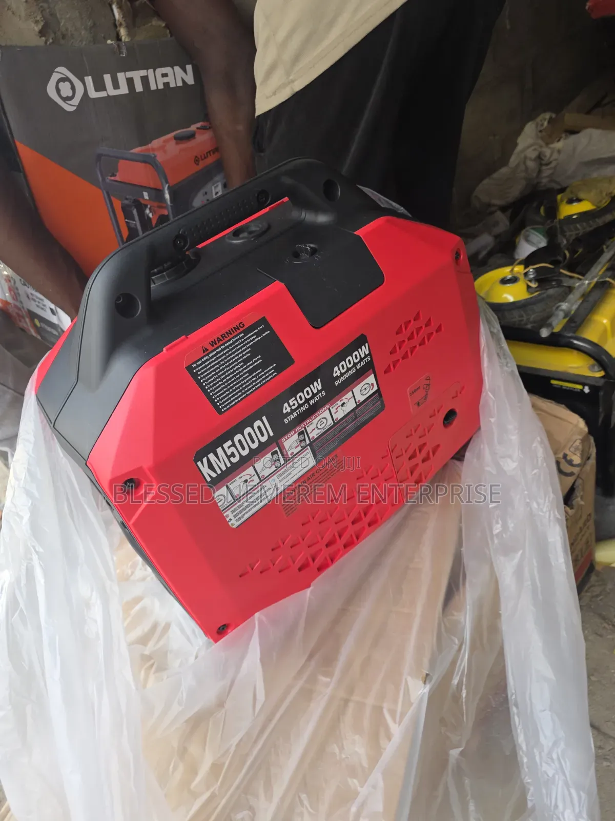 《》4.5kva Kemage Inverter Soundproof Petrol Gen Low Fuel Consumption
