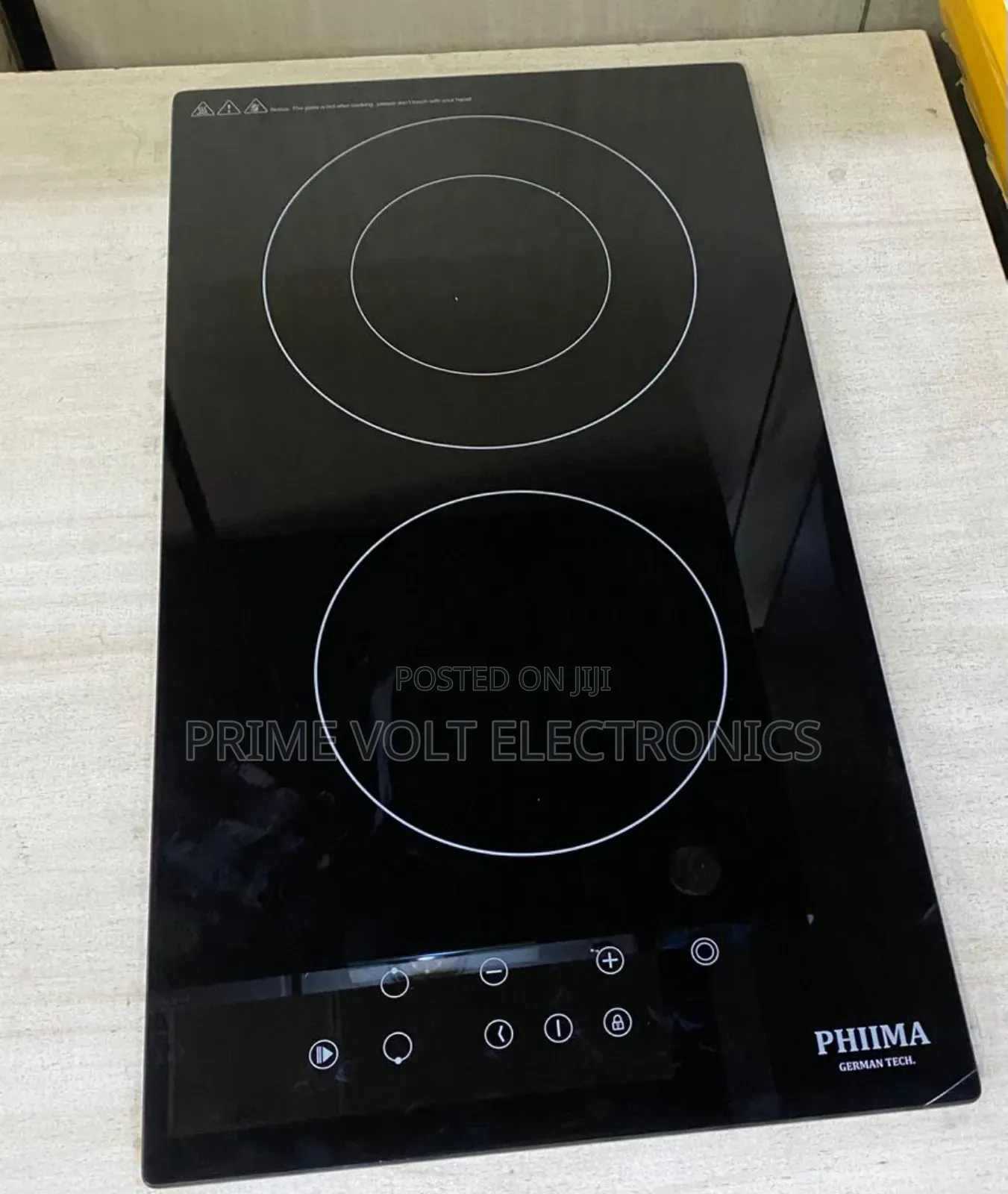 Philma Double Burner Electric Ceramic Cooktop