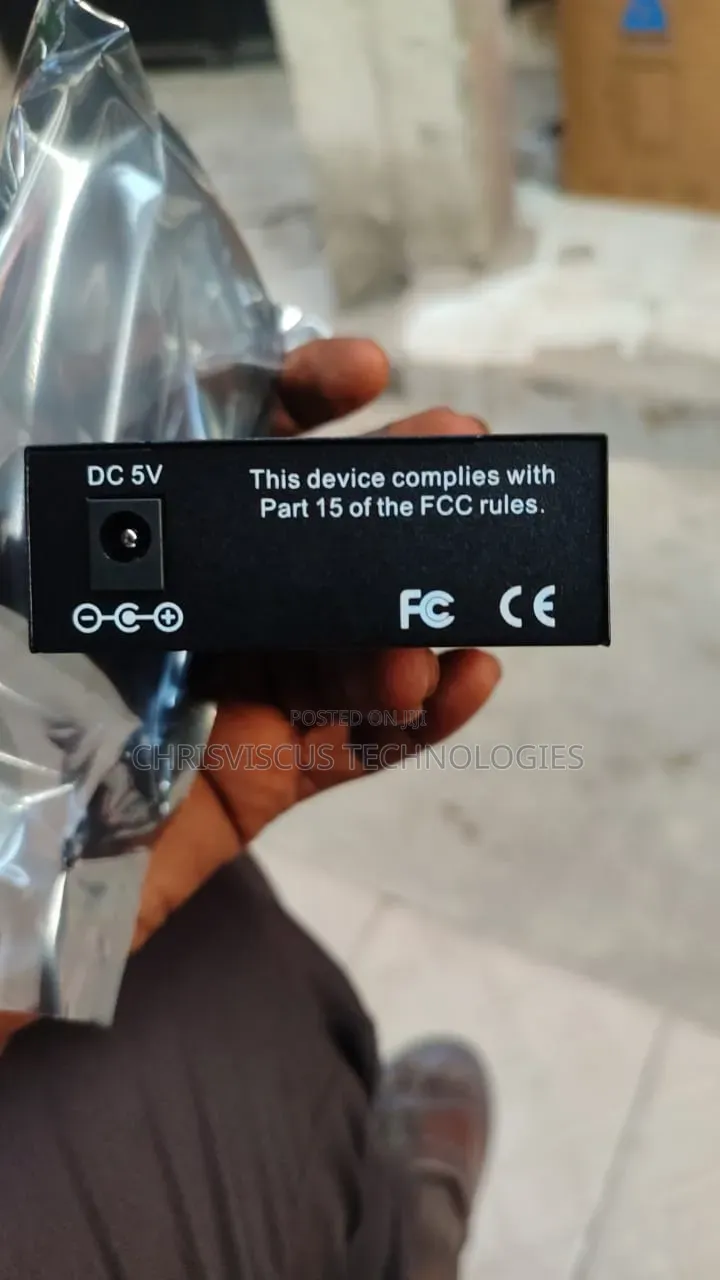 Fiber Media Converter, Single Mode a B, 10/100/1000mbps, Sc Connector