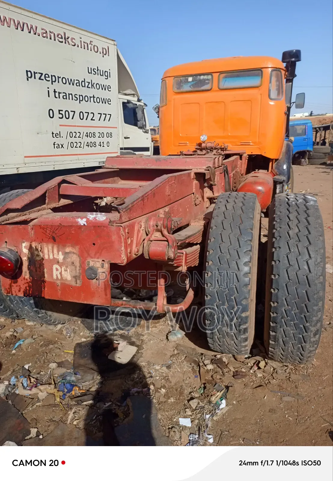 Benz 1924 Trailer Head 6tyres