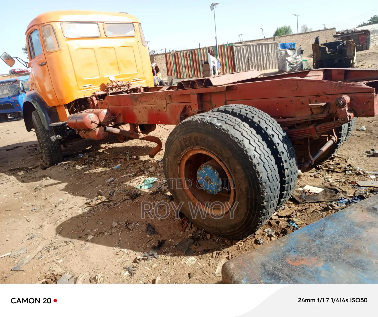 Benz 1924 Trailer Head 6tyres
