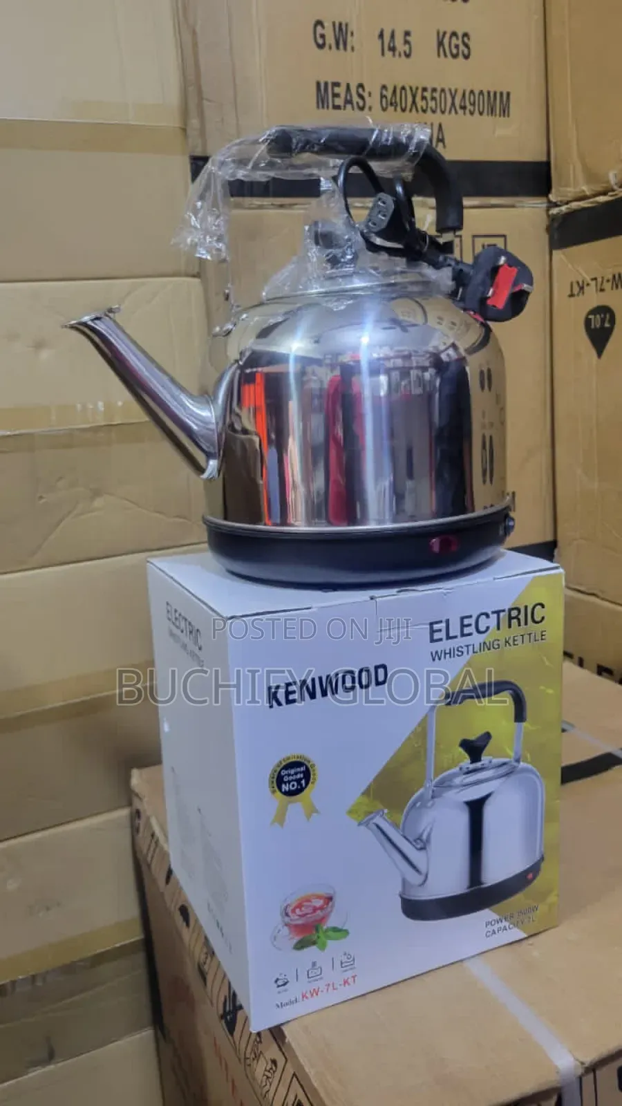 Kenwood Electric Whistling Kettle 7l