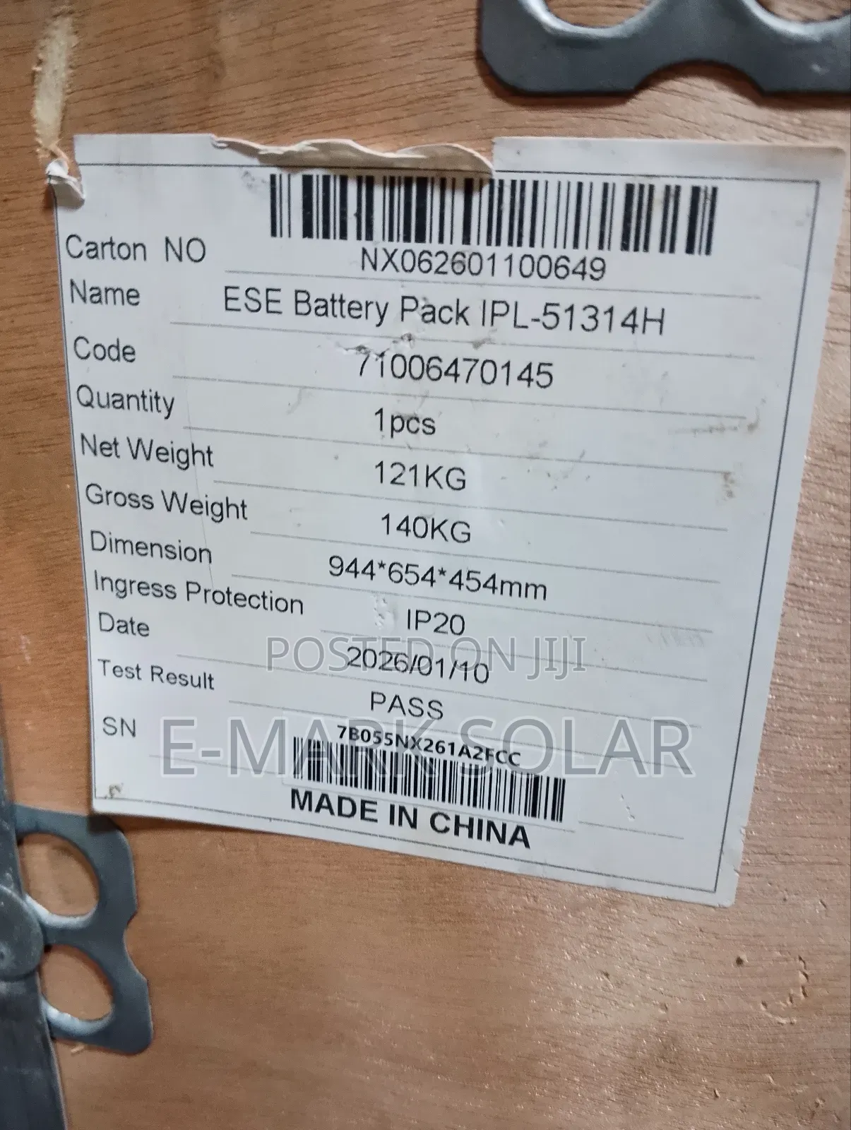 Itel 16kwh 48v Solar Lithium Ion Batteries Available Now Ipl-51314h