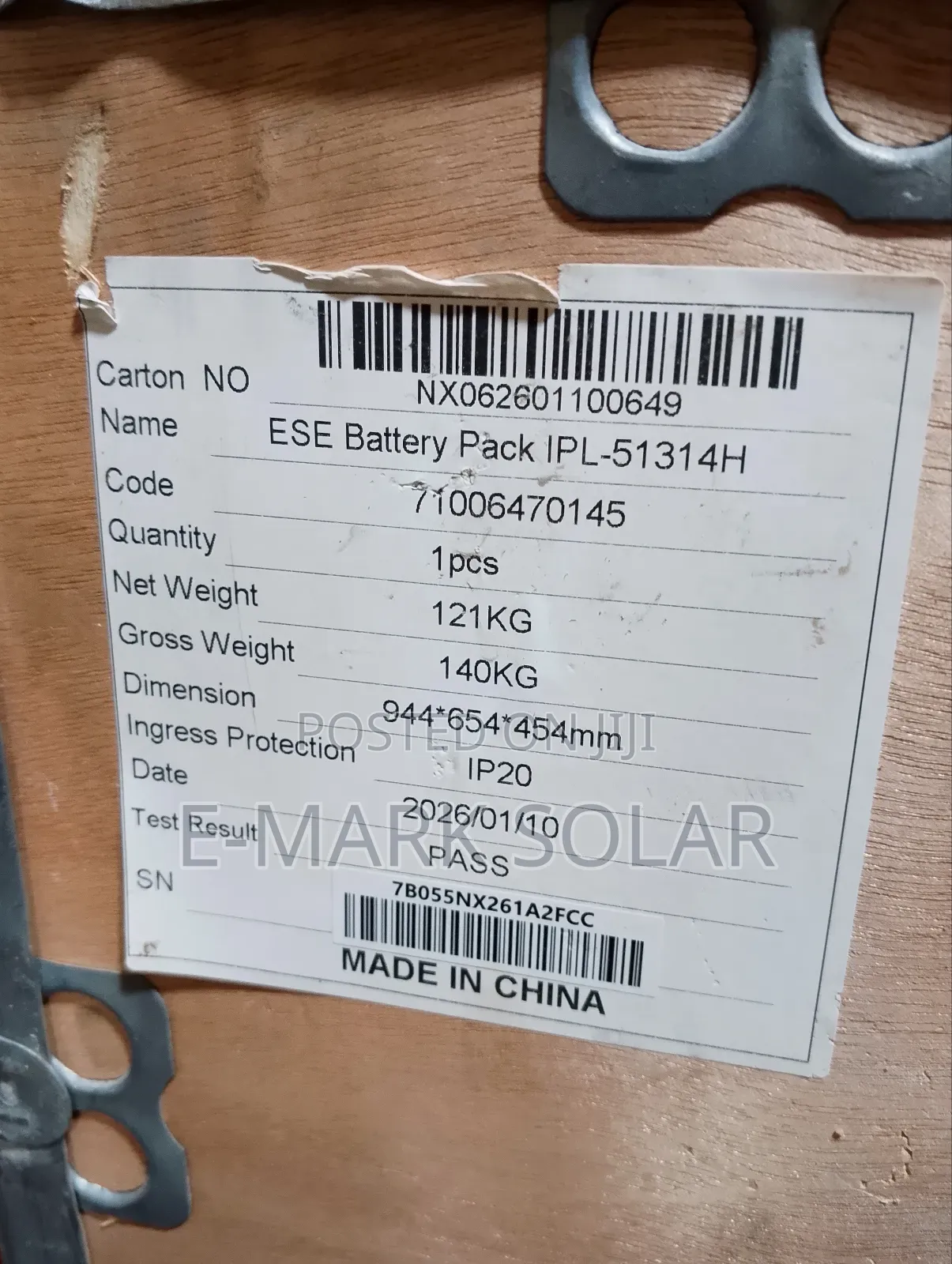 Itel 16kwh 48v Lithium Battery Ipl-51314y Now Available Tii