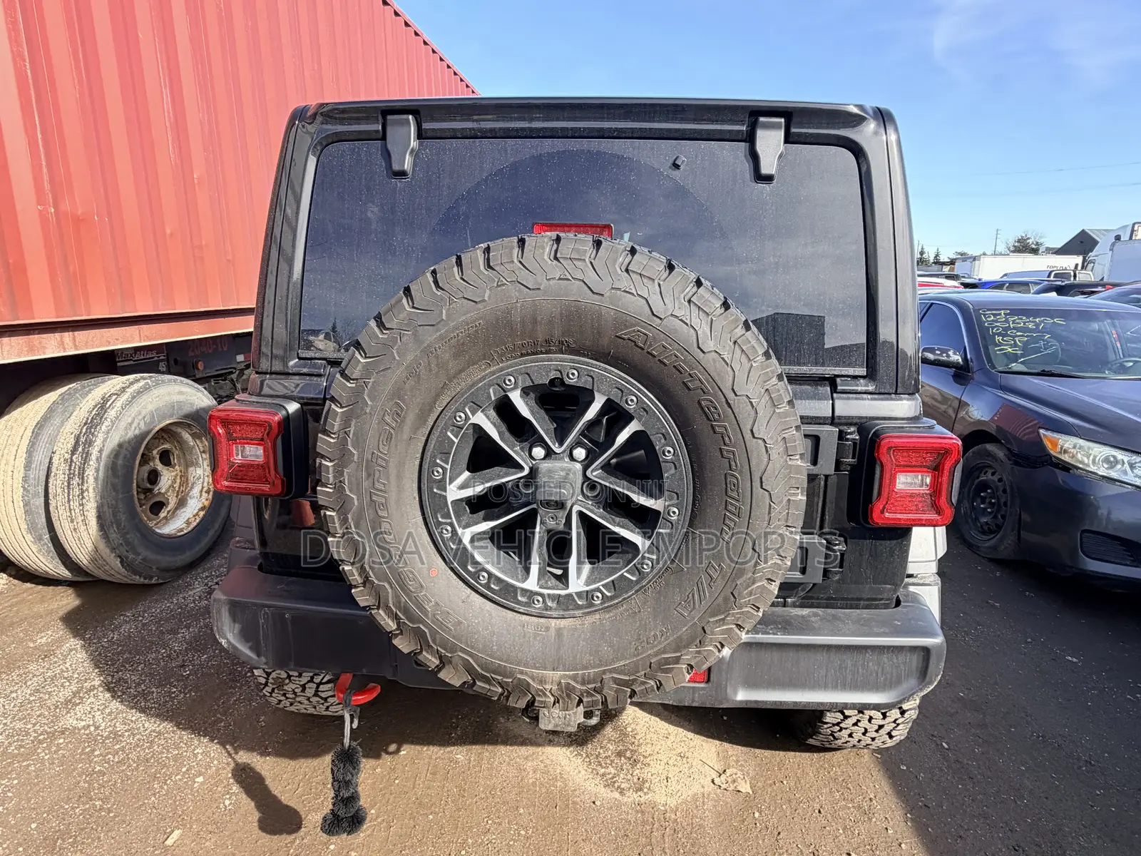 Jeep Wrangler Rubicon 4 Door 4x4 2025 Black
