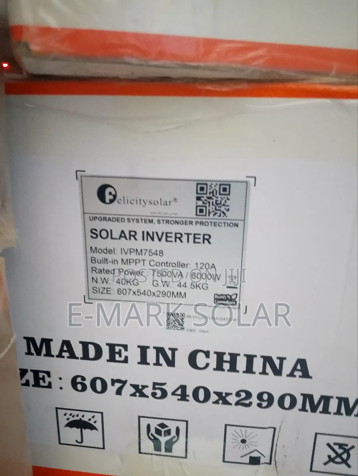 Felicity 7.5kva 48v Hybrid Inverter (120a Mppt) Now Available Call Us