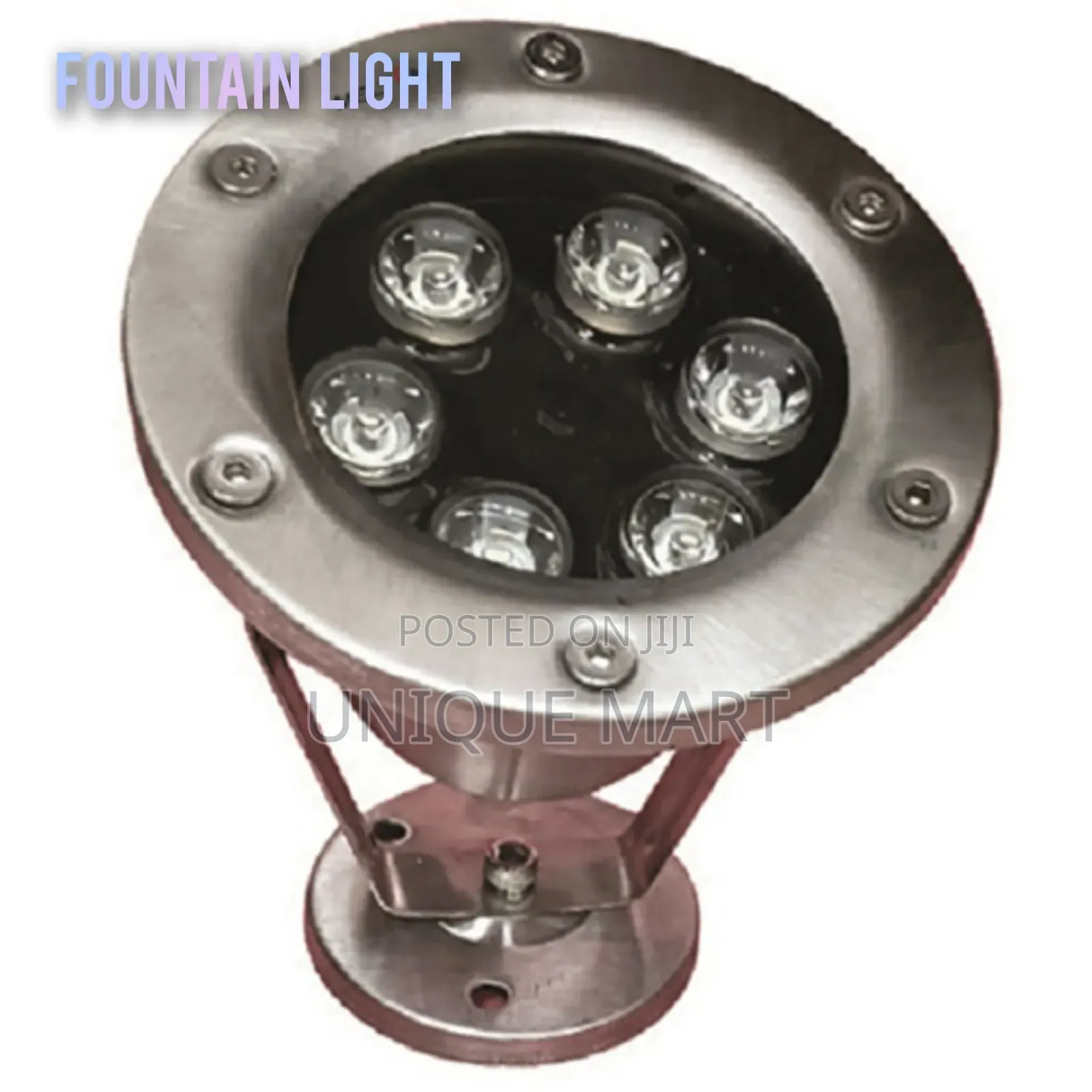 6 Eye Illuminate Fountain Light With Different Color Display