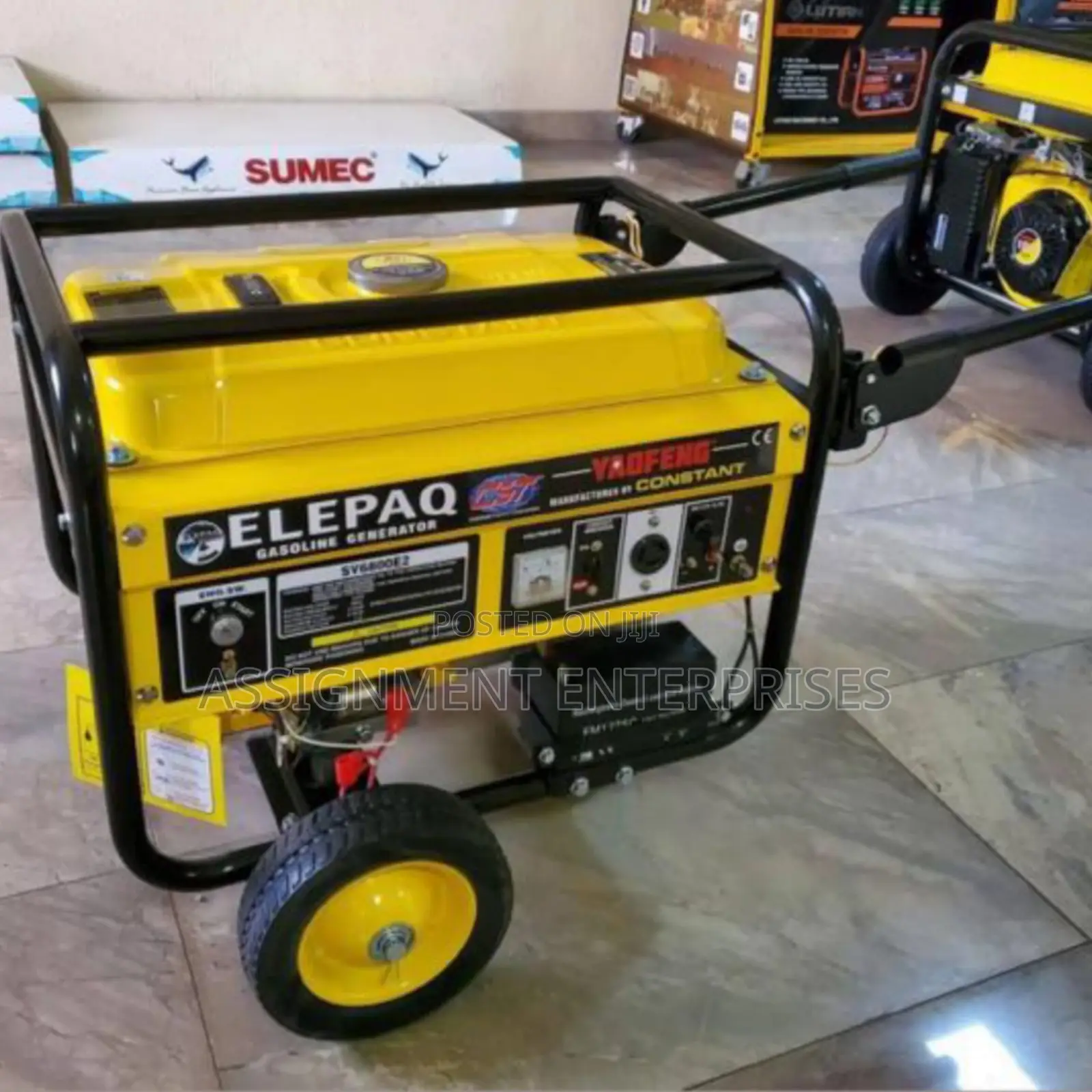 Elepaq 4.5kva Sv6800e2 Key Start Generator – 100% Copper