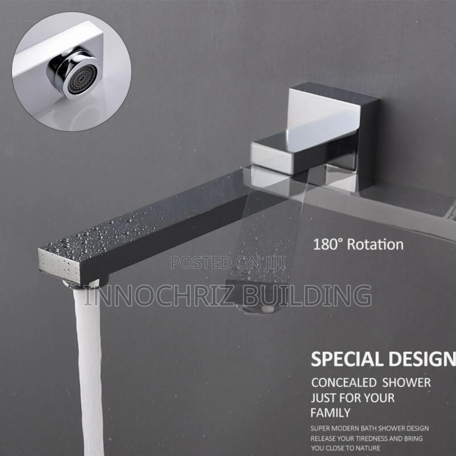 5-Ways Conduit Shower (Chrome)