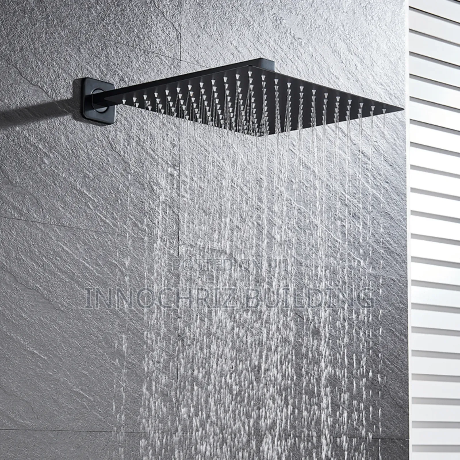 5-Ways Conduit Shower (Black)