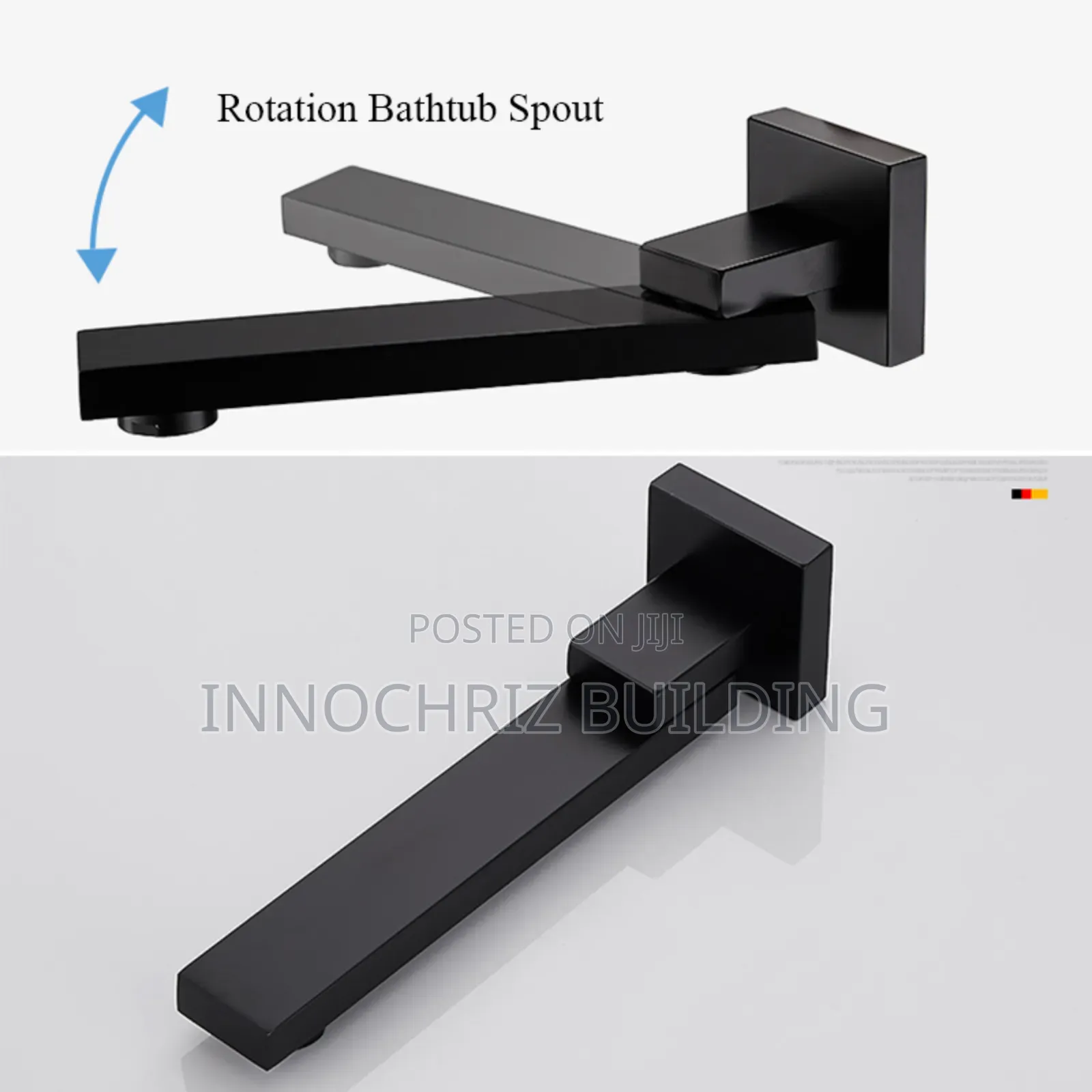 5-Ways Conduit Shower (Black)