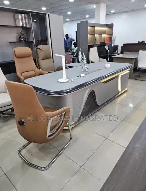 Luxury 2.8 Meters Executive Office Table.