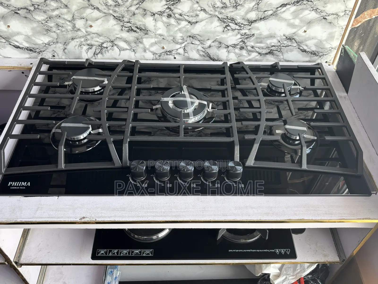 Phimma 5 Burner Gas Hob With Warranty