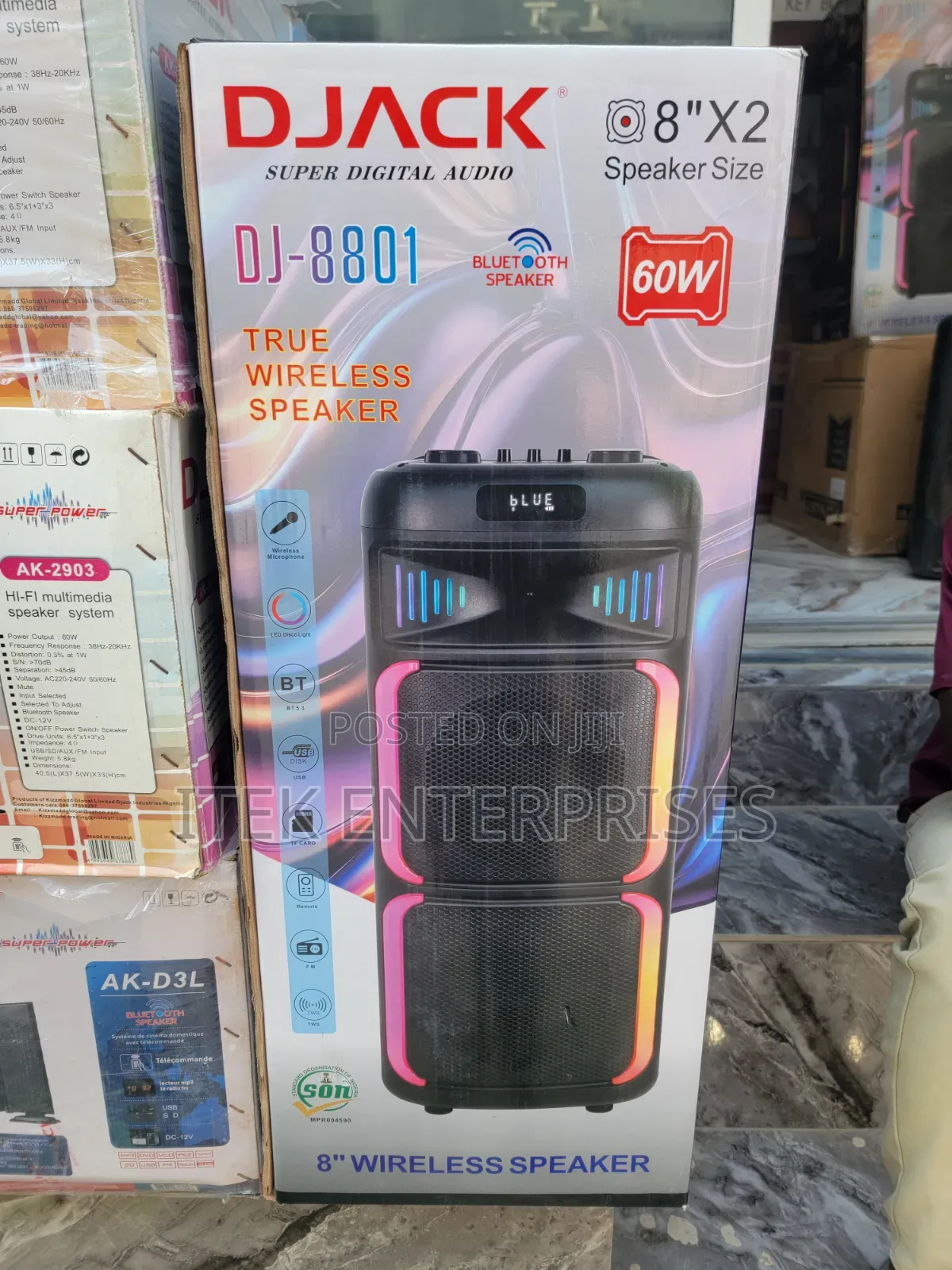 Djack Double 8 Inches Pa System for Party