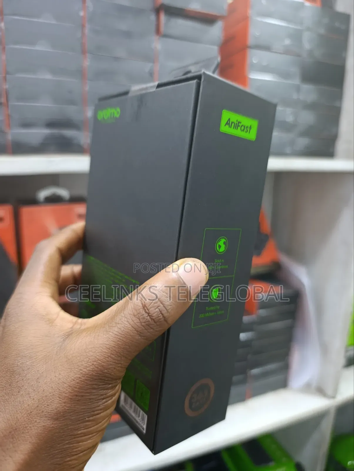 Oraimo Hypergan 65w Gan Wall Charger Kit With 100w Cc Cable