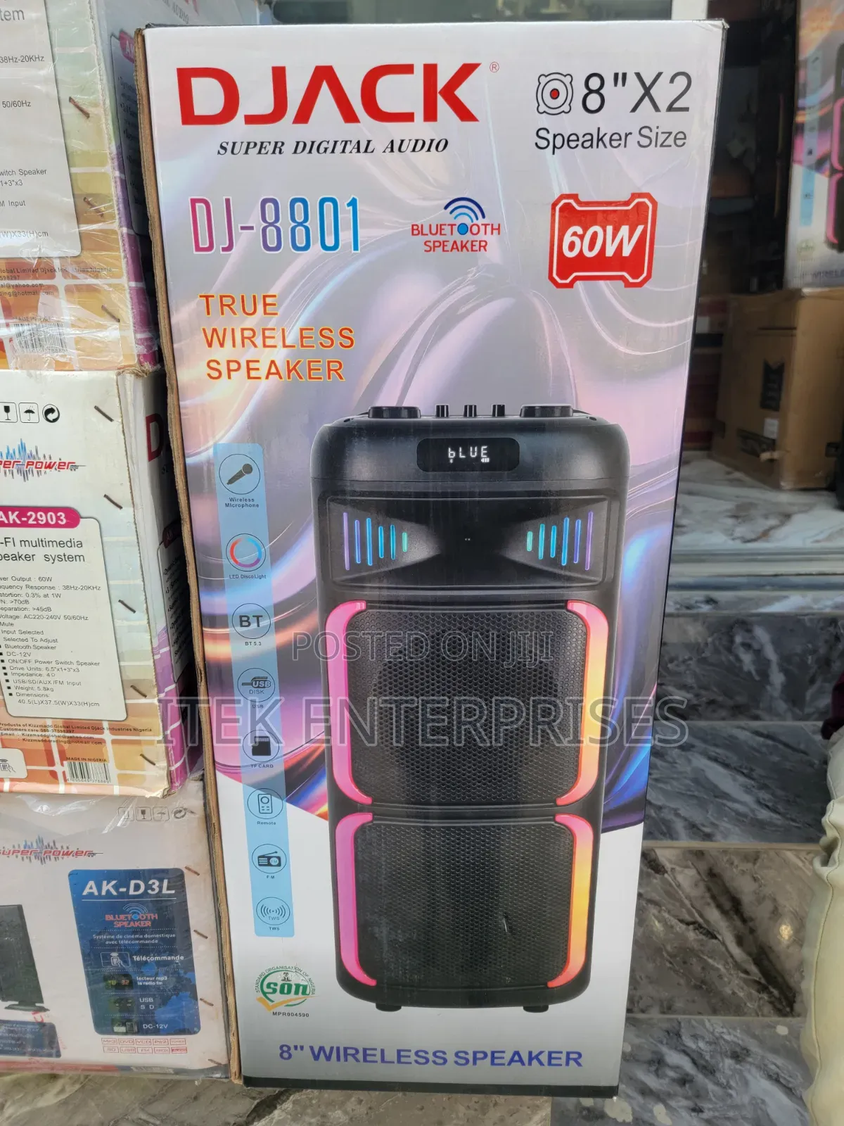 Djack Double 8 Inches Pa System for Party