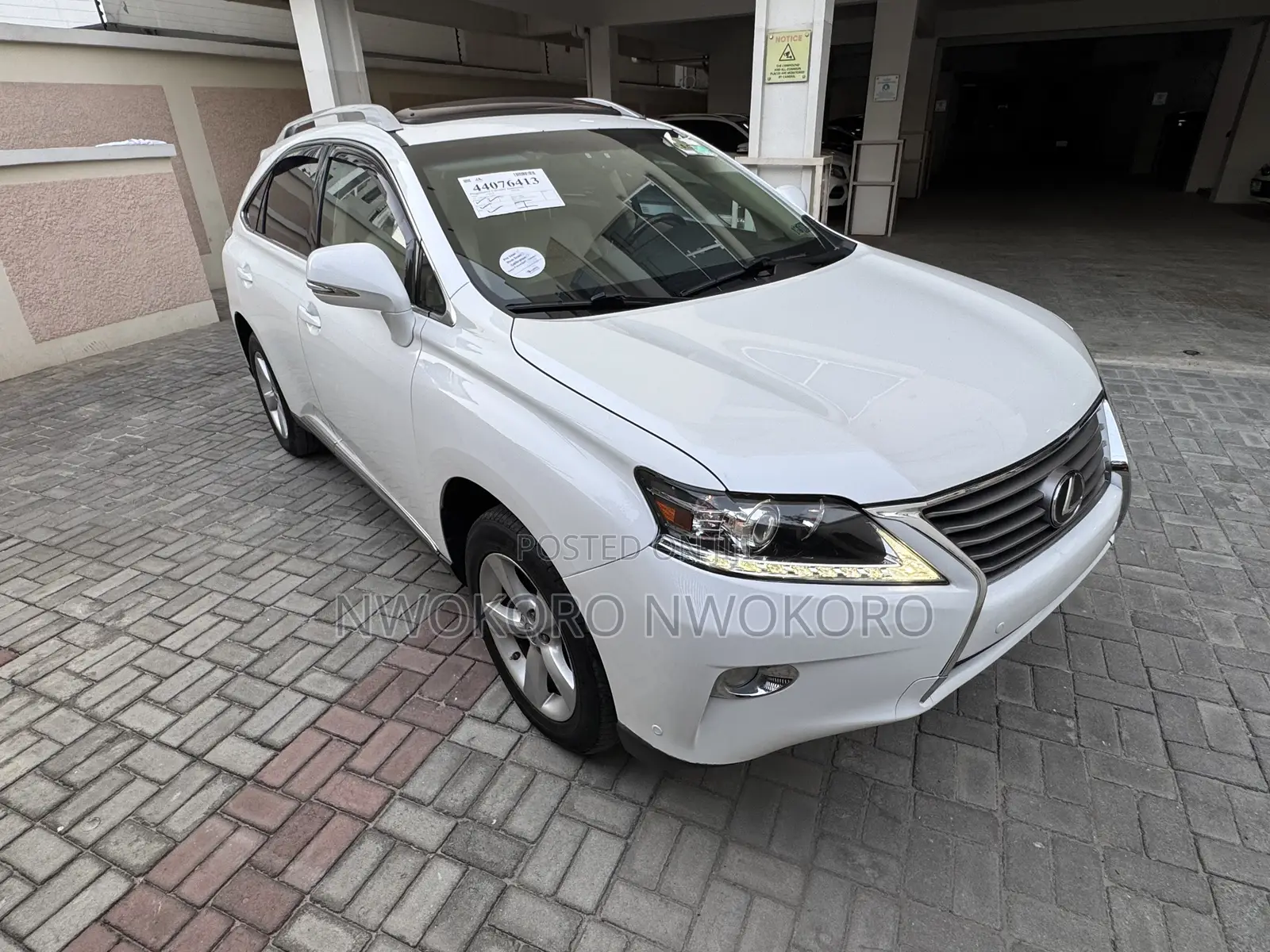 Lexus RX 350 AWD 2014 White