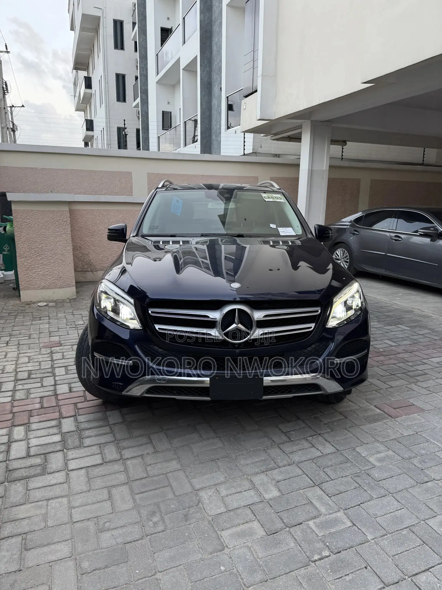 Mercedes-Benz GLE-Class GLE 350 2017 Blue
