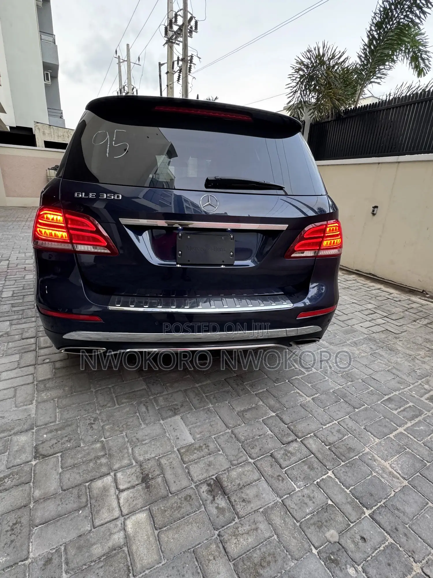Mercedes-Benz GLE-Class GLE 350 2017 Blue