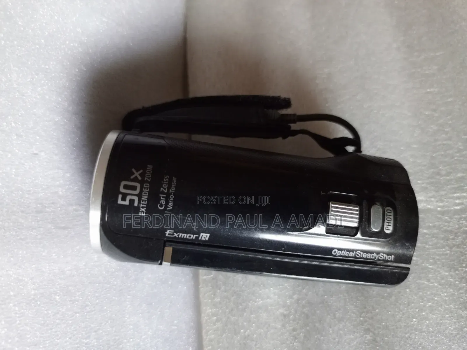 Sony Hd Video Photo Camera Sd Card External Memory Port for Livestre