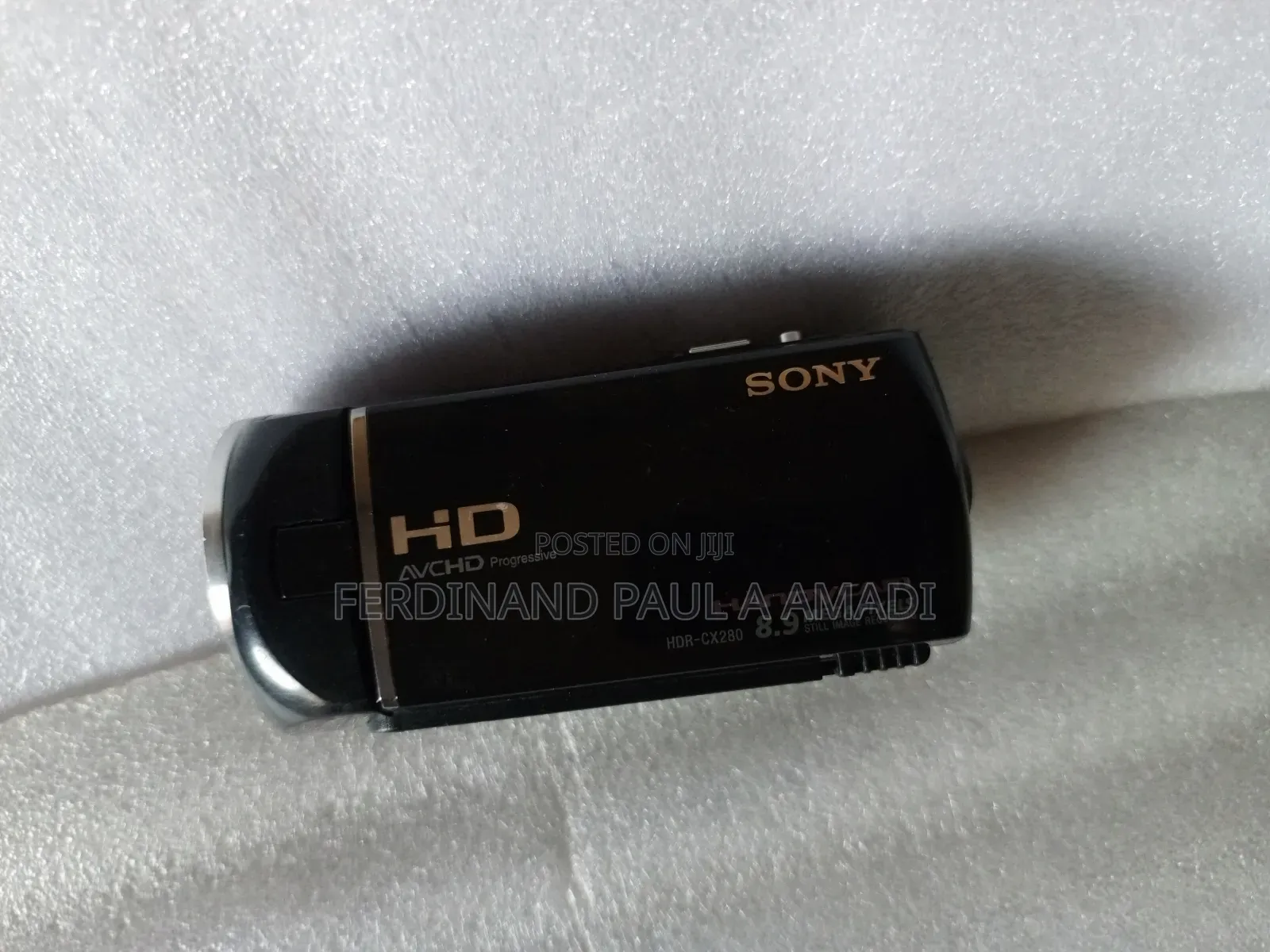Sony Hd Video Photo Camera Sd Card External Memory Port for Livestre