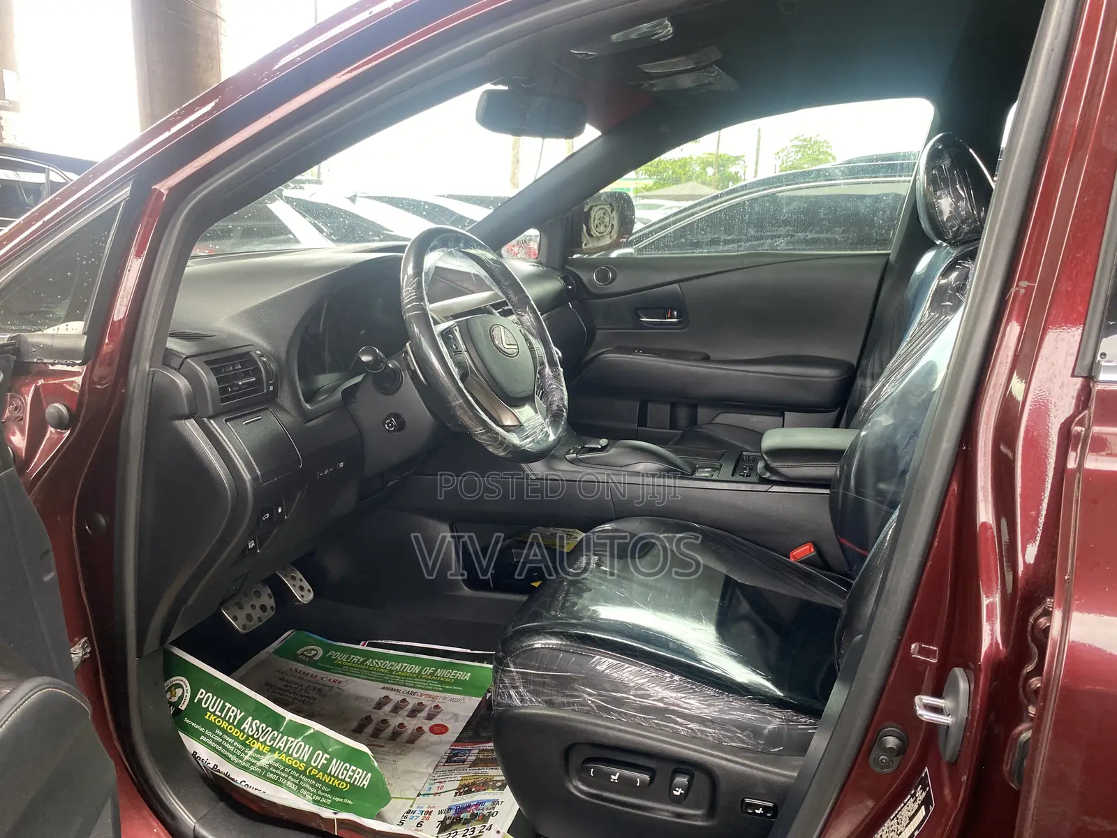 Lexus RX 350 AWD 2014 Burgundy