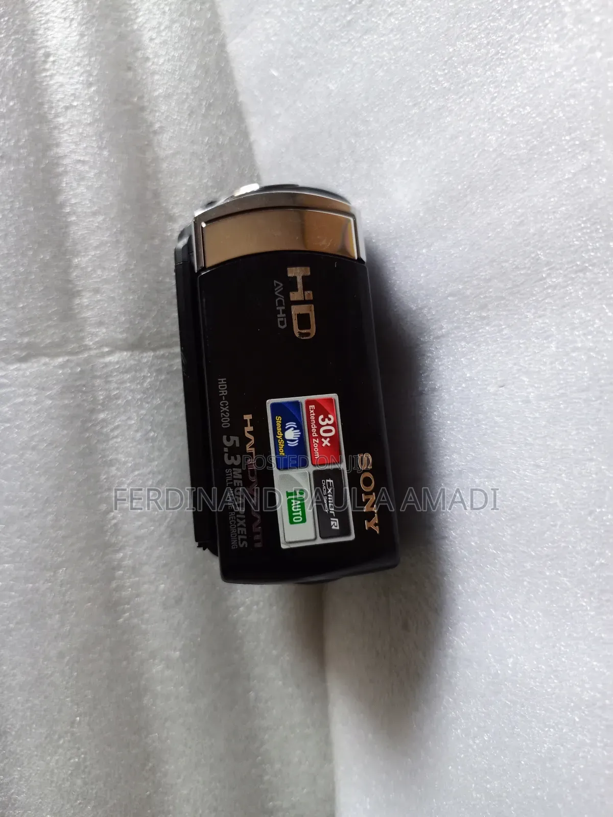Sony Hd Video Photo Camera for Livestream With External Memory Sd