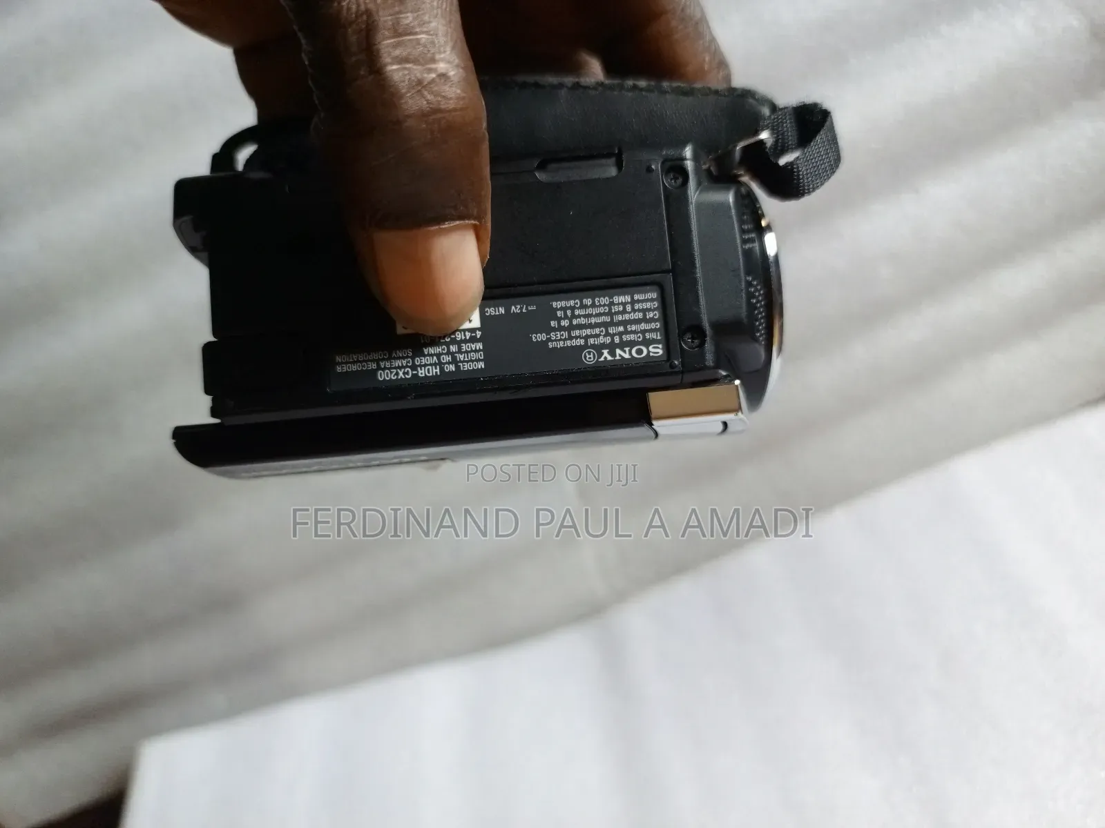 Sony Hd Video Photo Camera for Livestream With External Memory Sd