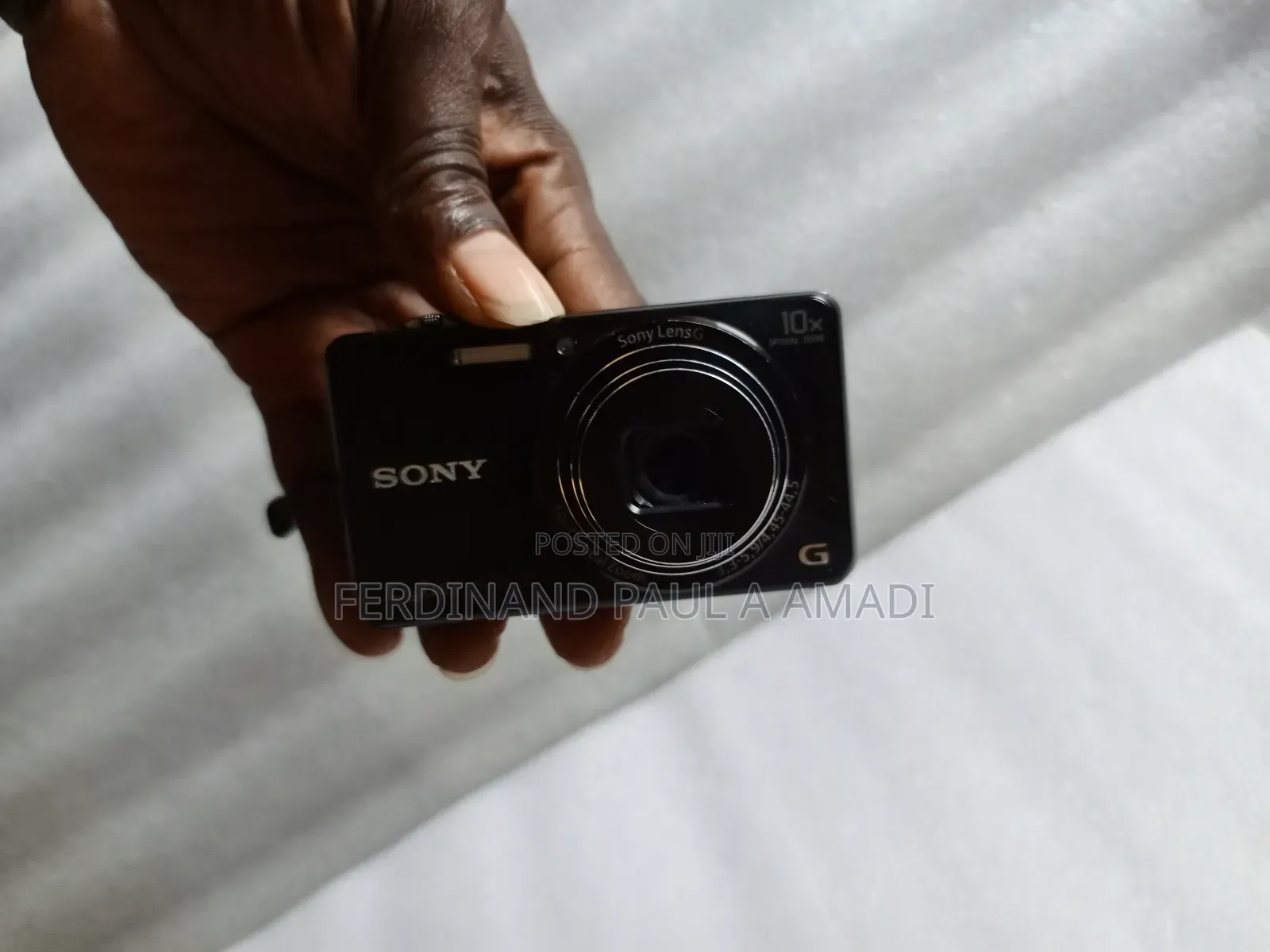 Sony Hd Digital Photo Video Camera for Vintage Passport Snapping