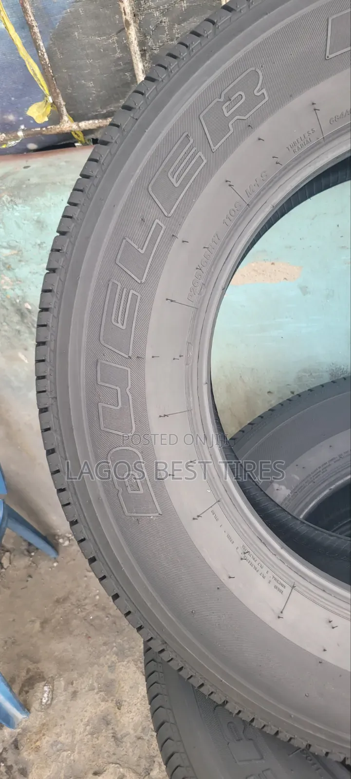 4 Units - Clean Bridgestone Dueler H/T 265/65r17 (Made in Usa)