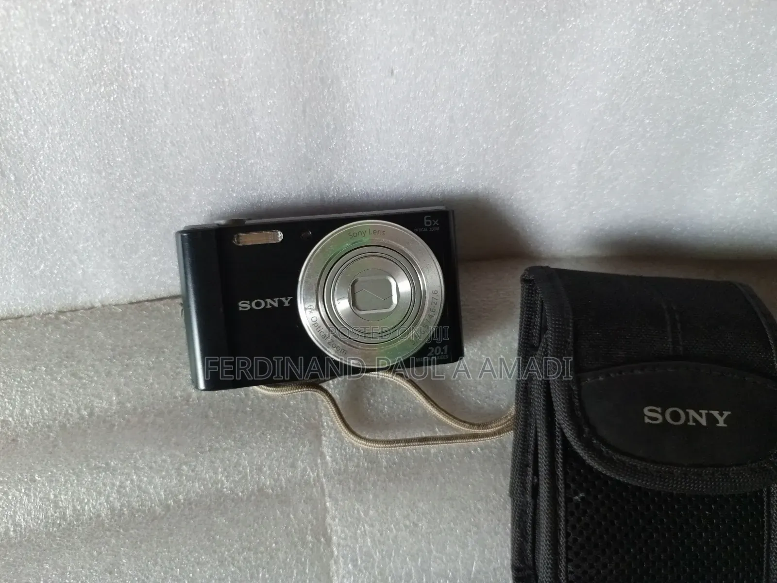 Sony Digital Photo Video Camera for Vintage Passport Snapping