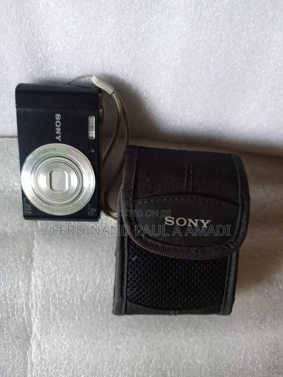 Sony Digital Photo Video Camera for Vintage Passport Snapping