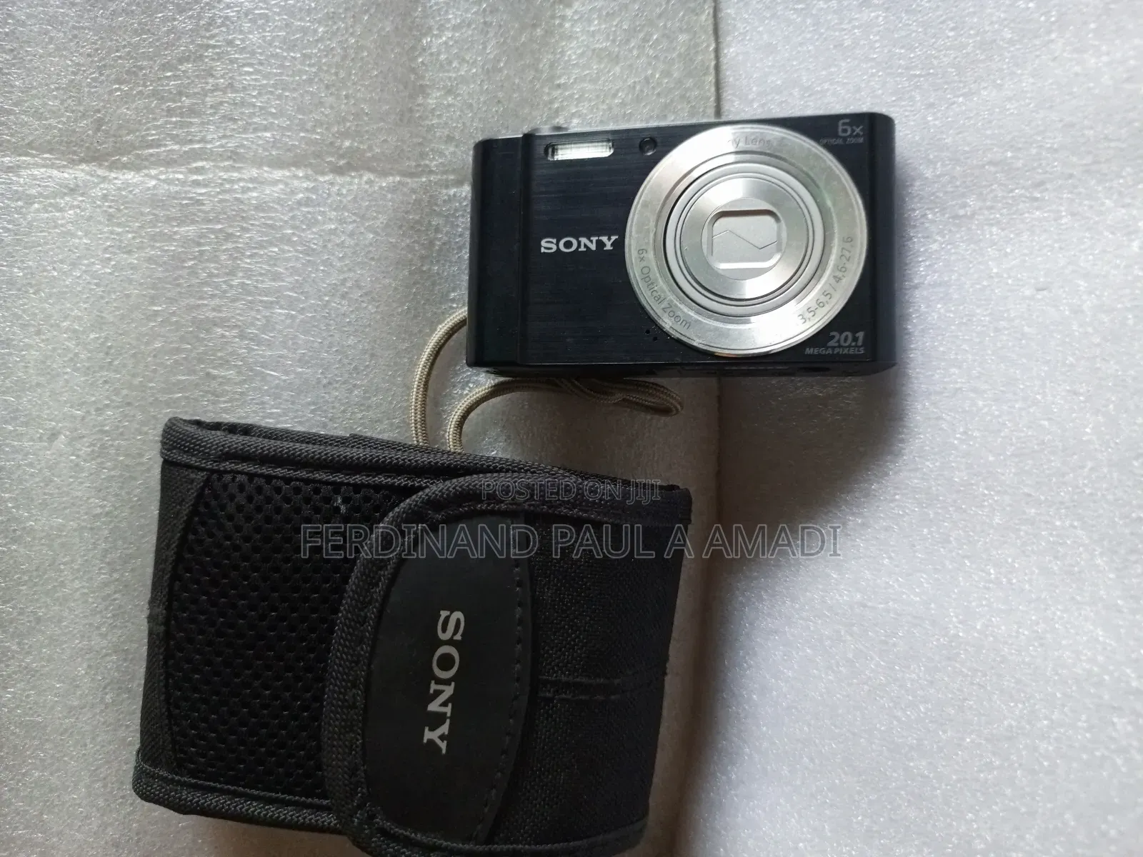 Sony Digital Photo Video Camera for Vintage Passport Snapping