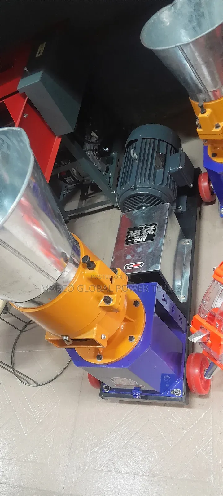 7hp Electric Palleting Machine 300kg 4mm Dice