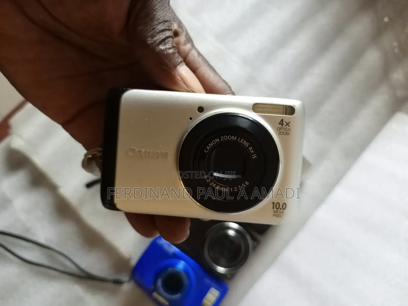 Canon Digital Photo Video Camera for Vintage Passport Snapping