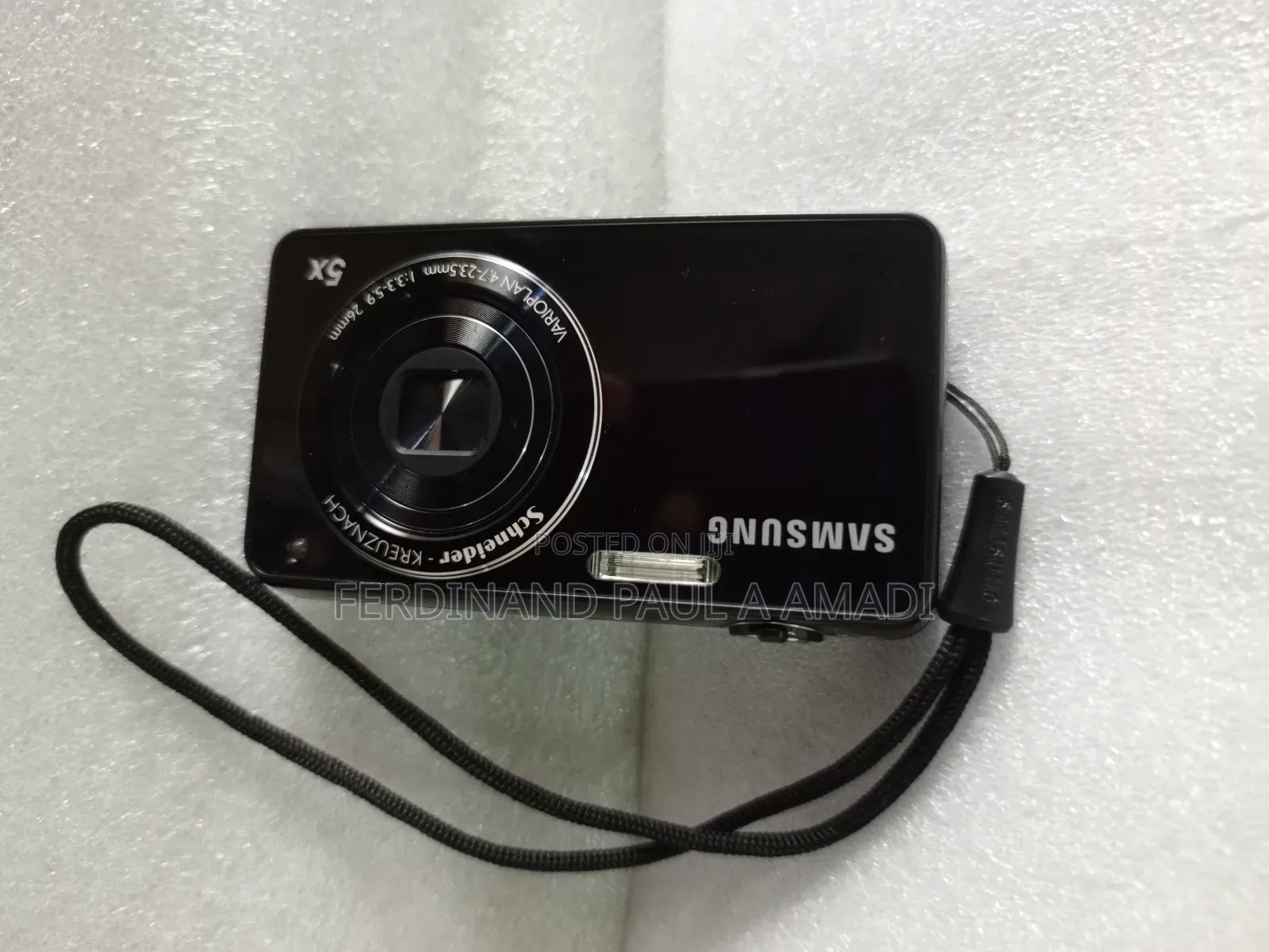 Samsung Digital Photo Video Camera for Vintage Passport Snapping