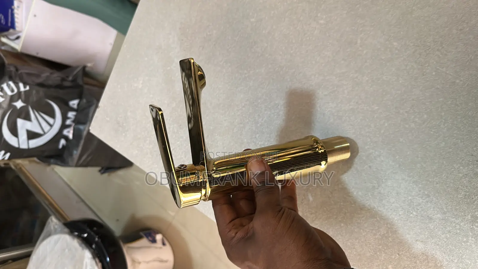 Gold Basin Mixer