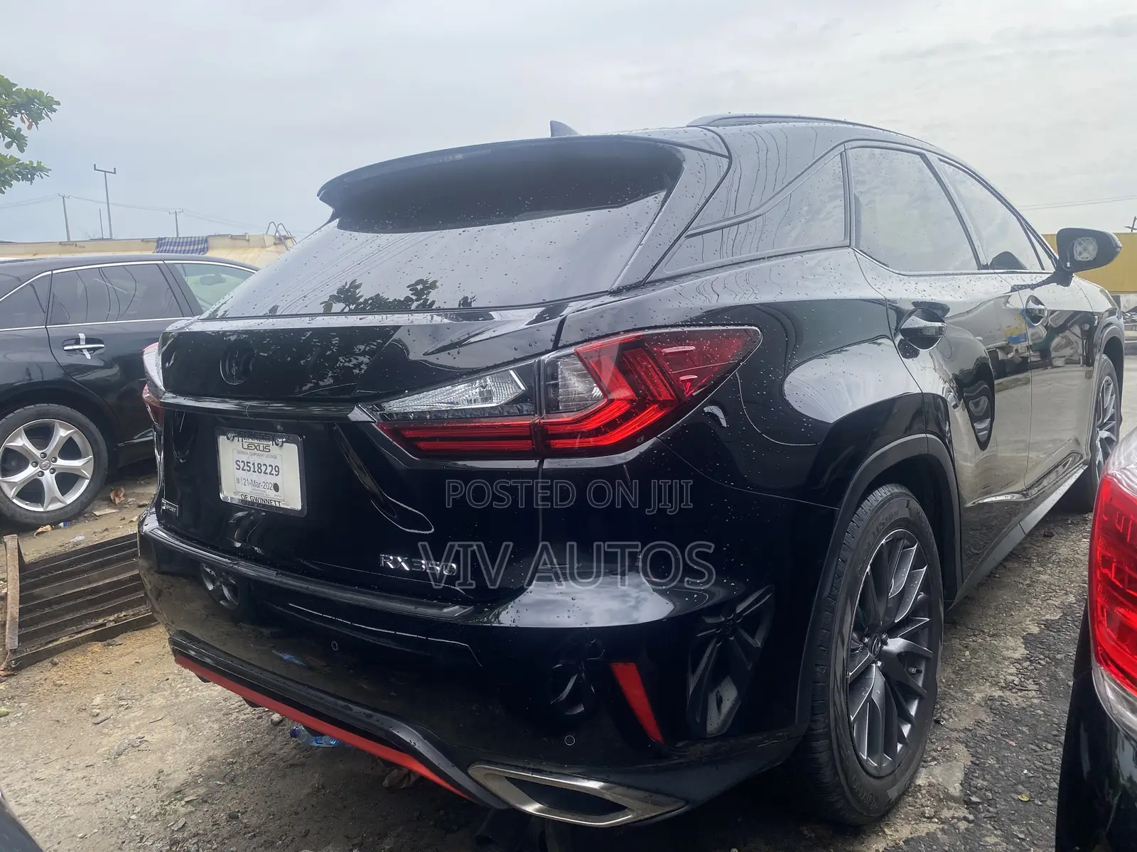 Lexus RX 350 F Sport AWD 2016 Black