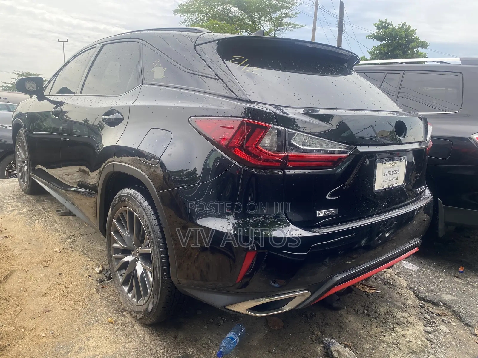 Lexus RX 350 F Sport AWD 2016 Black