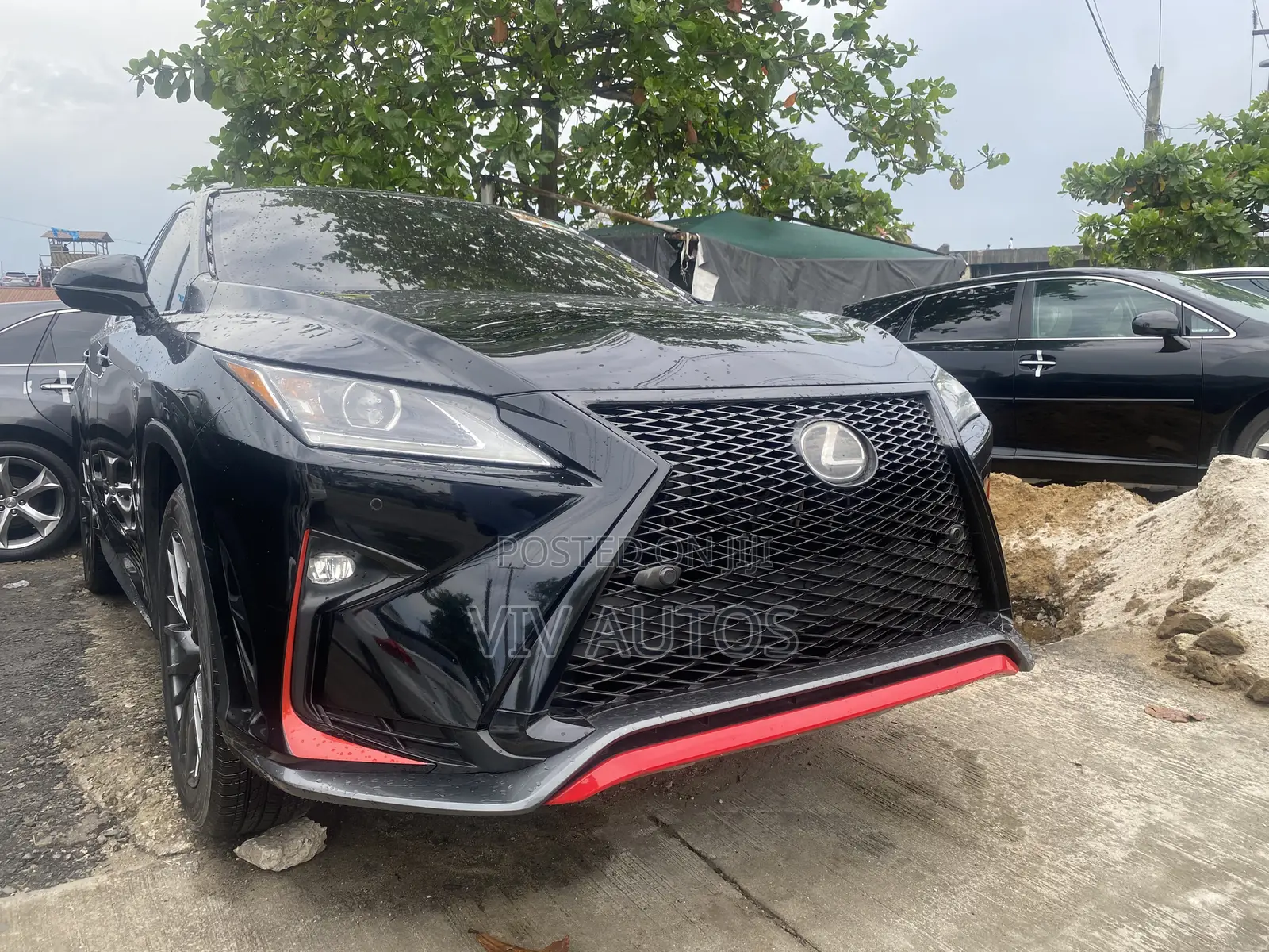 Lexus RX 350 F Sport AWD 2016 Black