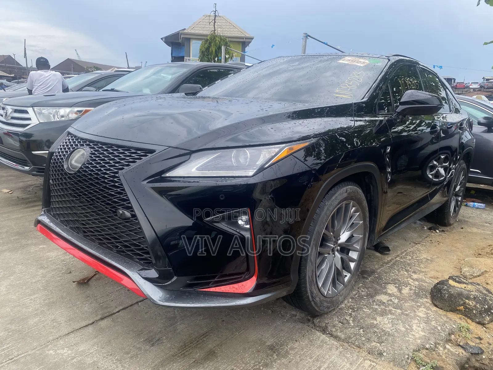 Lexus RX 350 F Sport AWD 2016 Black